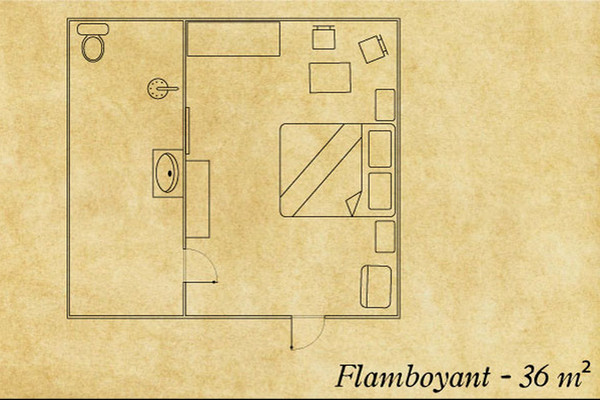 The Flamboyant balcony suite